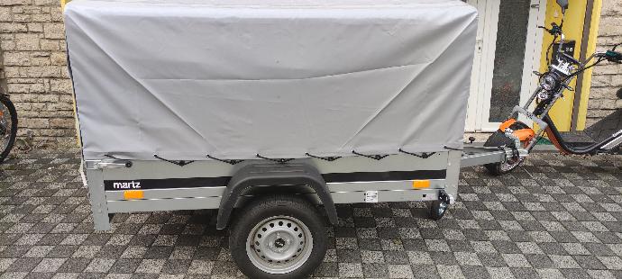 remorque 500/750kg neuve